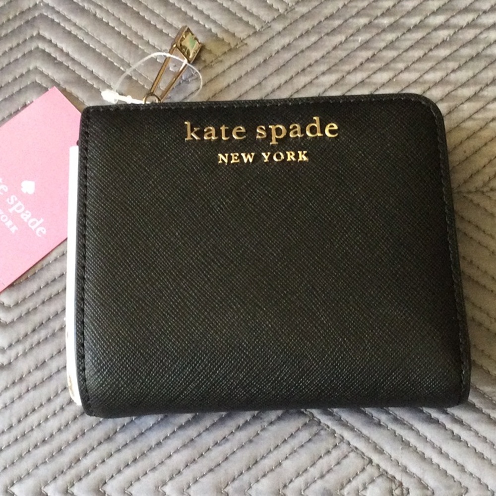 Kate Spade black wallet - Picture 1 of 5